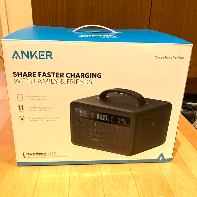 愛用 トムさん専用 ☆新品未開封☆Anker PowerHouse II 800 バッテリー