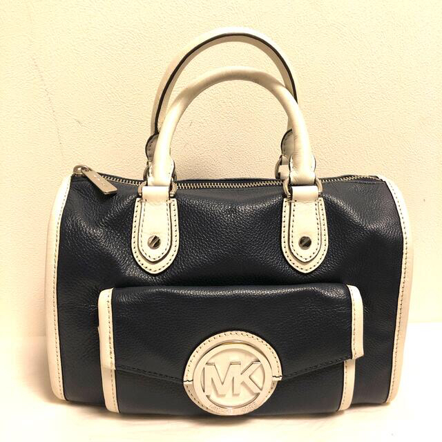 Michael Kors(マイケルコース)の※あずき様専用　MICHAEL KORSハンドバッグ(ネイビー) レディースのバッグ(ハンドバッグ)の商品写真