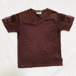 コムサイズム(COMME CA ISM)のコムサイズム Tシャツ 120 ブラウン(Tシャツ/カットソー)