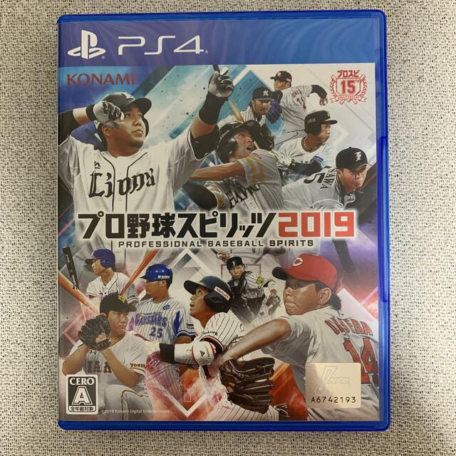 KONAMI(コナミ)のプロ野球スピリッツ2019 PS4 エンタメ/ホビーのゲームソフト/ゲーム機本体(家庭用ゲームソフト)の商品写真