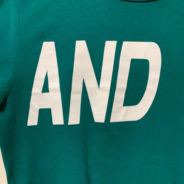 ANDビックロゴT レディースのトップス(Tシャツ(半袖/袖なし))の商品写真