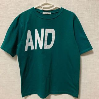 ANDビックロゴT(Tシャツ(半袖/袖なし))