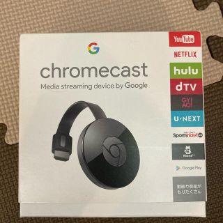 グーグル(Google)のGoogle GOOGLE CHROMECAST (2ND GEN) BLACK(PC周辺機器)