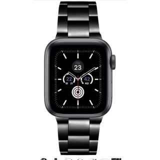 アップルウォッチ(Apple Watch)の【美品】Apple Watch 42/44mm ステンレスバンド(腕時計(デジタル))