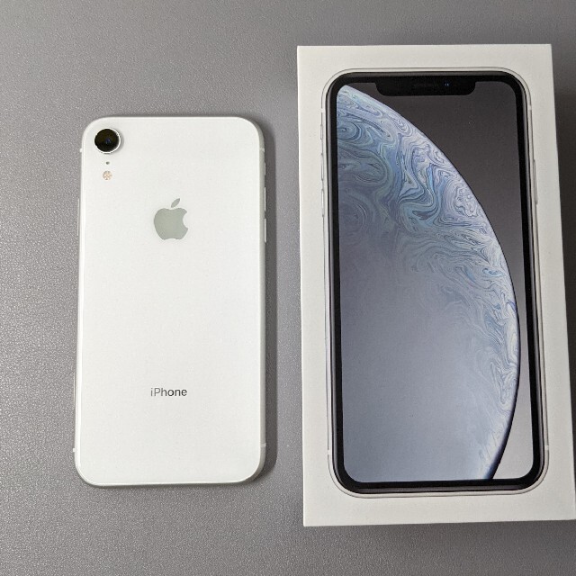 Apple iPhone XR ホワイト 128GB SIMフリー 非常に高い品質