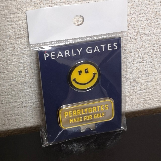 PEARLY GATES(パーリーゲイツ)のパーリーゲイツ　ニコちゃん　最新作　新品　完売品　マーカー　クリップ　大人気 スポーツ/アウトドアのゴルフ(その他)の商品写真