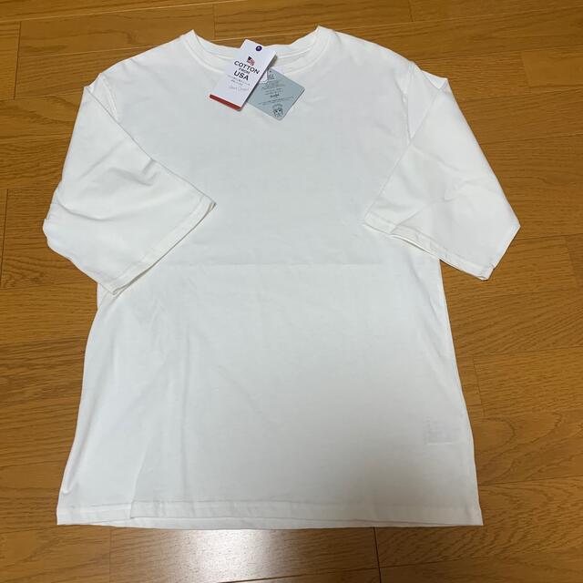 しまむら(シマムラ)のしまむら💕プチプラあやさん💕バックロゴTシャツ💕 レディースのトップス(Tシャツ(半袖/袖なし))の商品写真