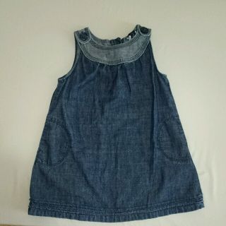 ベビーギャップ(babyGAP)の最終お値下げ★デニムワンピ★GAP(ワンピース)