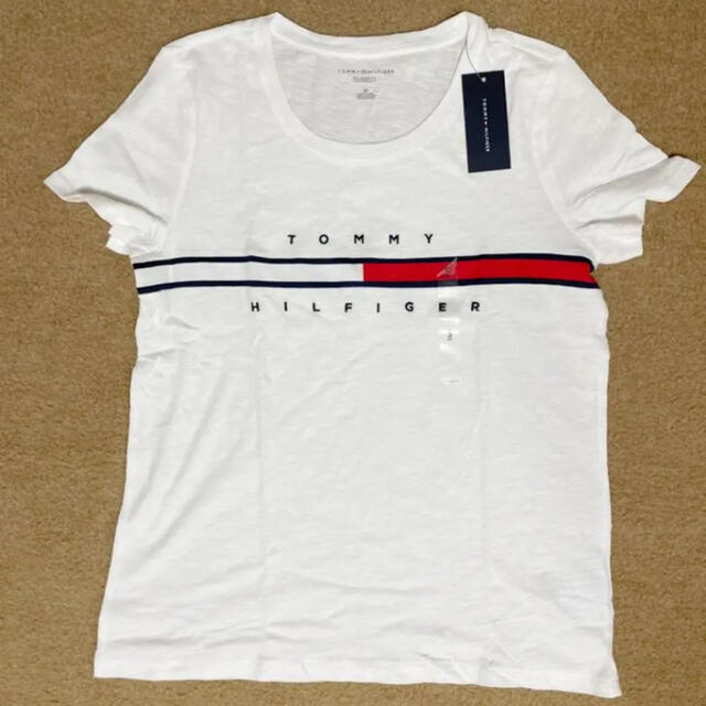 TOMMY HILFIGER(トミーヒルフィガー)の【TOMMY HILFIGER】Tシャツ Sサイズ レディースのトップス(Tシャツ(半袖/袖なし))の商品写真