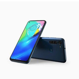 モトローラ(Motorola)のMOTOROLA PAHF0017JP カプリブルー moto g8power(スマートフォン本体)