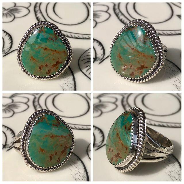 ☆ヴィンテージ☆『 Hachita Turquoise Mine 』リング ☆