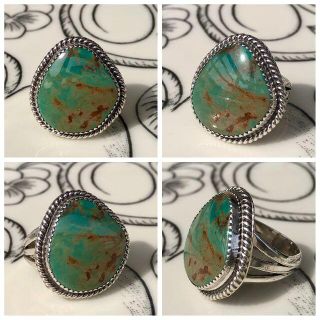 ☆ヴィンテージ☆『 Hachita Turquoise Mine 』リング ☆(リング(指輪))