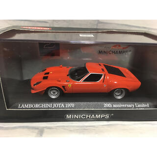 ランボルギーニ(Lamborghini)の限定　ミニチャンプス 京商 ランボルギーニ　jota イオタ 1970 1/43(ミニカー)