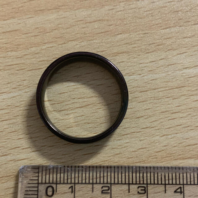 ブラックリング メンズのアクセサリー(リング(指輪))の商品写真
