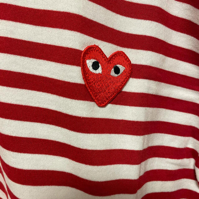 COMME des GARCONS(コムデギャルソン)の【即発】COMME des GARCONS レディース ボーダーロングＴシャツ レディースのトップス(Tシャツ(長袖/七分))の商品写真