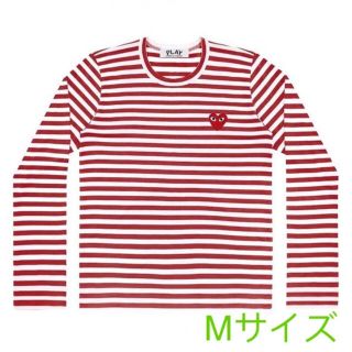 コムデギャルソン(COMME des GARCONS)の【即発】COMME des GARCONS レディース ボーダーロングＴシャツ(Tシャツ(長袖/七分))