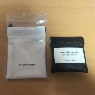 beautiful people レザースモールケース
