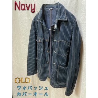 Navy ウォバッシュカバーオール サイズ48(Mサイズ) OLD(カバーオール)