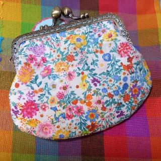 フランシュリッペ(franche lippee)の【花パズル】ハンドメイド　がま口　yukiemon　フランシュリッペ(ポーチ)