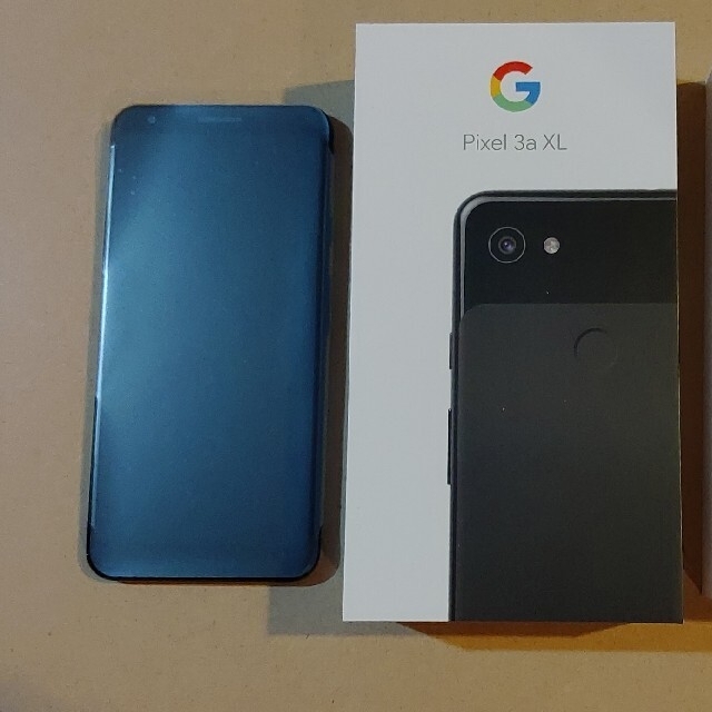 Google Pixel 3a XL Jet Black simフリー版スマートフォン/携帯電話