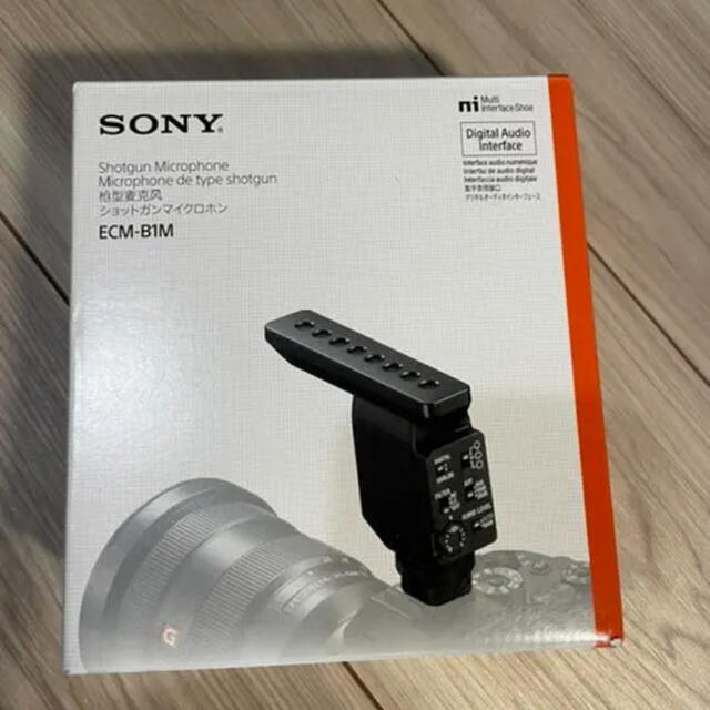 【未使用】Sony ECM-B1M ショットガンマイク