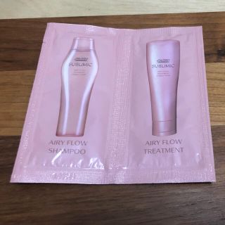 シセイドウ(SHISEIDO (資生堂))のサブリミック エアリーフロー シャンプー トリートメント サンプル(シャンプー/コンディショナーセット)