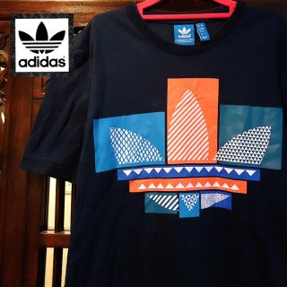 アディダス(adidas)のアディダス オリジナルス 変わりビッグロゴ タンクトップ Tシャツ トップス (Tシャツ/カットソー(半袖/袖なし))