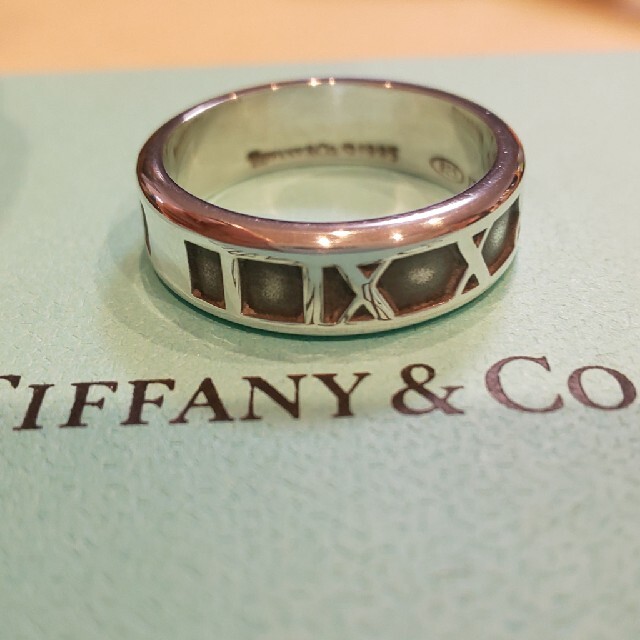 Tiffany ティファニー アトラス リング 指輪 １７号