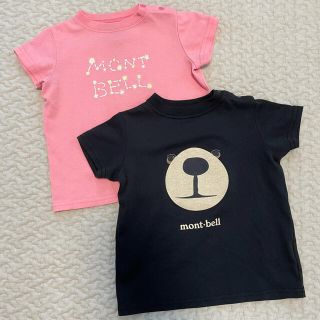 モンベル(mont bell)の☆ちよこ様専用☆ モンベル  Tシャツ　2枚組　80(Ｔシャツ)