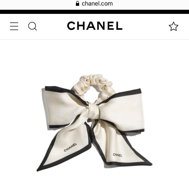 正規品】 CHANEL - 新品未使用 シャネル ヘアアクセサリー ヘアゴム ...