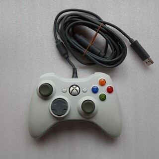 エックスボックス360(Xbox360)のxbox360　有線コントローラー(家庭用ゲーム機本体)