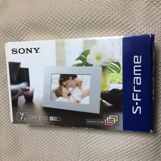 ソニー(SONY)のSONY デジタルフォトフレーム DPF-E73 7型 S-Frame(フォトフレーム)