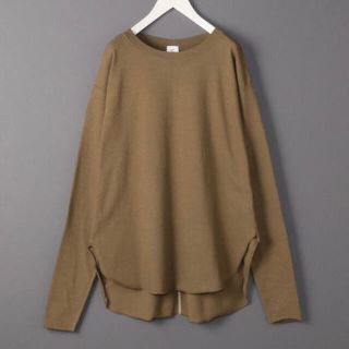 ビューティアンドユースユナイテッドアローズ(BEAUTY&YOUTH UNITED ARROWS)のナッツ様専用 6(ROKU) ◆ BACK STITCH PULLOVER(カットソー(長袖/七分))