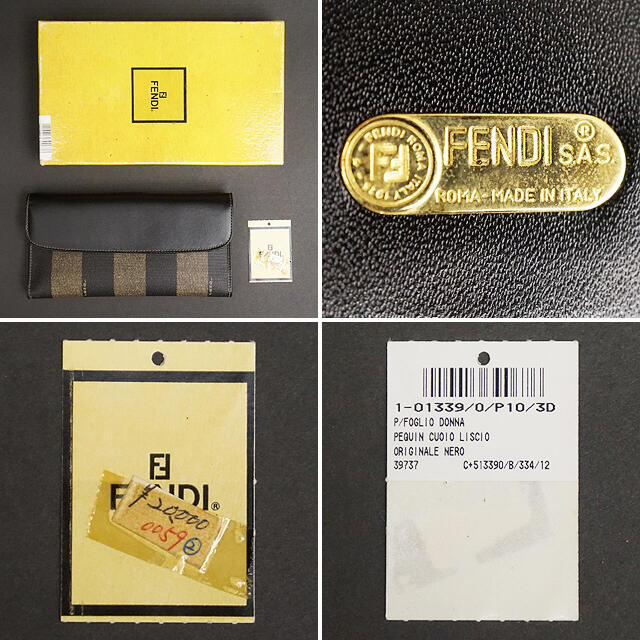 FENDI(フェンディ)のフェンディ FENDI 長財布 ヴィンテージ レトロ  レディース 本物保証品 レディースのファッション小物(財布)の商品写真