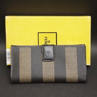 フェンディ(FENDI)のフェンディ FENDI 長財布 ヴィンテージ レトロ  レディース 本物保証品(財布)