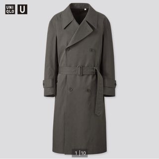 ユニクロ(UNIQLO)のUNIQLO U トレンチコート　Lサイズ(トレンチコート)