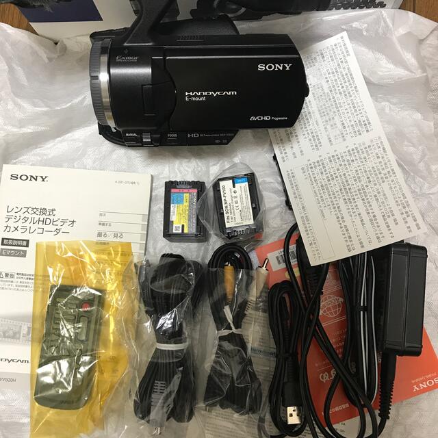 SONY - レンズ交換式デジタルHDビデオカメラレコーダー NEX-VG20Hの通販 by じゅん's shop｜ソニーならラクマ