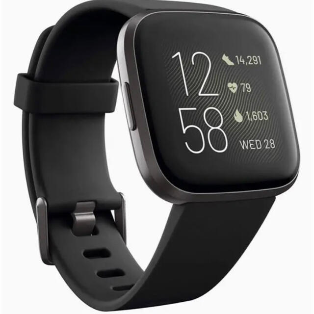 fitbit versa2 Alexa搭載　スマートウォッチ メンズの時計(腕時計(デジタル))の商品写真