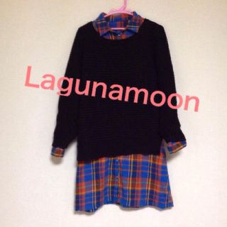 ラグナムーン(LagunaMoon)のざっくりニット♪(ニット/セーター)