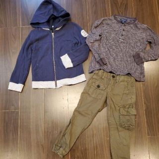 ポロラルフローレン(POLO RALPH LAUREN)の男の子　110cm120cm まとめ売り！　3点セット(Tシャツ/カットソー)