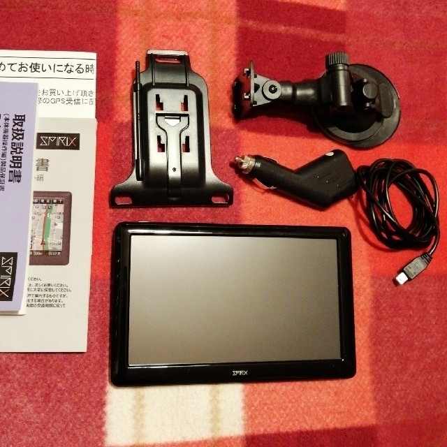 AID ワンセグ ポータブルナビ SPIRIX SX-WG27SP 2019年 - カーナビ