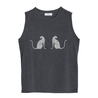 MEDI WHITE TWIN CHEETAH TANK【新品タグ付き】
