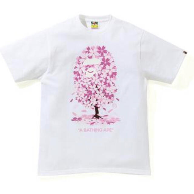 bape SAKURA TEE XL