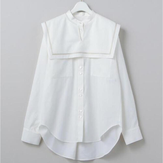 BEAUTY&YOUTH UNITED ARROWS(ビューティアンドユースユナイテッドアローズ)の6 ROKUCOTTON SAILOR COLLAR BLOUSE レディースのトップス(シャツ/ブラウス(長袖/七分))の商品写真