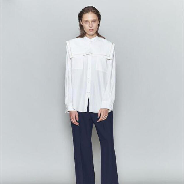 BEAUTY&YOUTH UNITED ARROWS(ビューティアンドユースユナイテッドアローズ)の6 ROKUCOTTON SAILOR COLLAR BLOUSE レディースのトップス(シャツ/ブラウス(長袖/七分))の商品写真