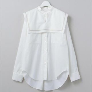 ビューティアンドユースユナイテッドアローズ(BEAUTY&YOUTH UNITED ARROWS)の6 ROKUCOTTON SAILOR COLLAR BLOUSE(シャツ/ブラウス(長袖/七分))