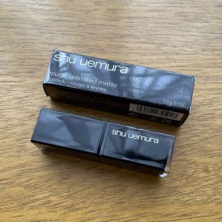 シュウウエムラ(shu uemura)のルージュ アンリミテッド マット M RD143 モダンレッド シュウウエムラ(口紅)