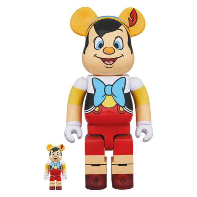 BE@RBRICK PINOCCHIO 100％ &400％