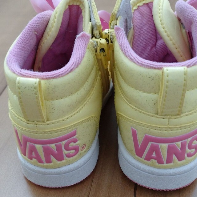 バンズ スニーカー 17 黄色×ピンク ダンス キッズ/ベビー/マタニティのキッズ靴/シューズ(15cm~)(スニーカー)の商品写真