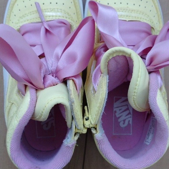 バンズ スニーカー 17 黄色×ピンク ダンス キッズ/ベビー/マタニティのキッズ靴/シューズ(15cm~)(スニーカー)の商品写真